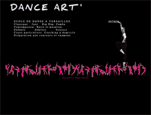 Tablet Screenshot of dance-art.fr